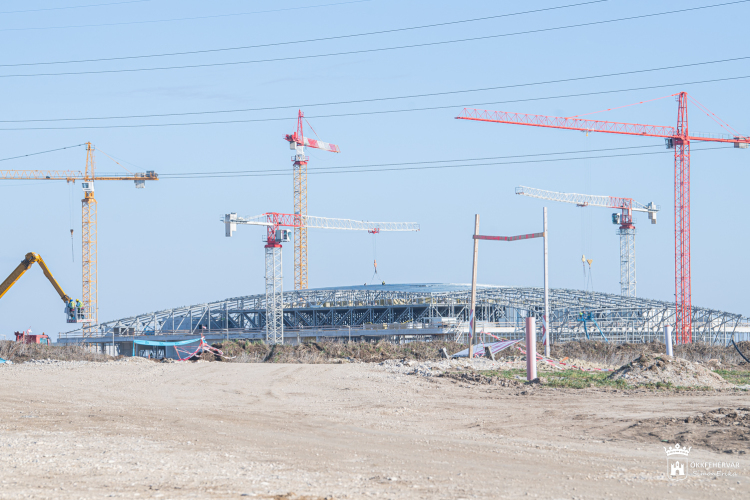 Forgalmi rend változás a Budai – Nagyszombati csomópontban a multicsarnok építése miatt