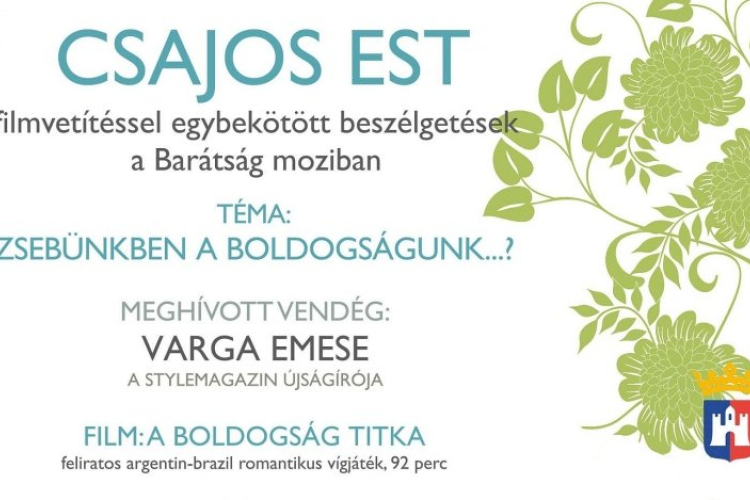 A boldogság titka - folytatódik a „Csajos estek” sorozat a Barátság moziban