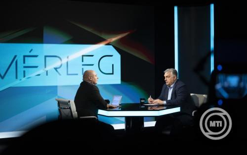 Ismét az ATV-nek adott interjút Orbán Viktor