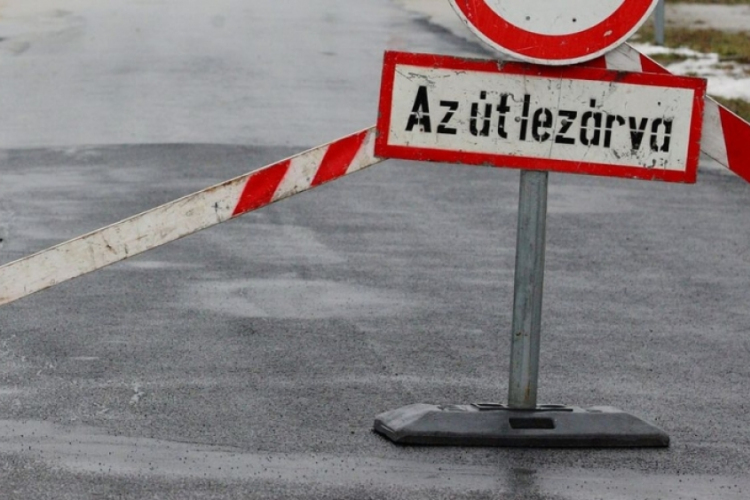 Csőtörés miatt lezárás lesz csütörtöktől a Palotai - Mészöly Géza utca csomópontban