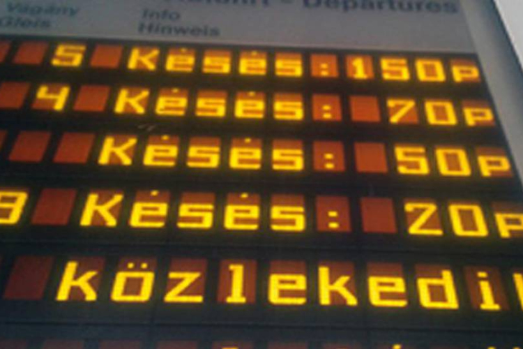 Meghibásodott biztosítóberendezés okoz  vonatkéséseket