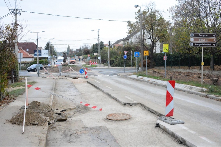 Egy irányban újra végig járható a Fiskális út Nyitrai utca és Pozsonyi út közötti szakasza