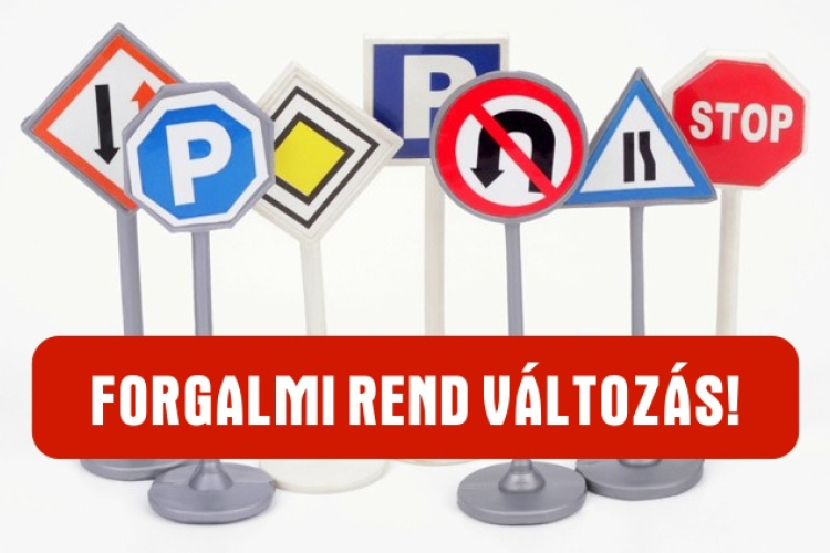 A Távírda utca felújítása miatt több környező utcában forgalomkorlátozás lesz